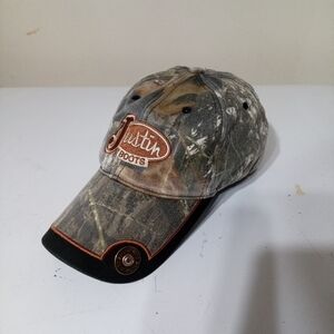 Justin Boots Camouflage Cap